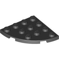 30565 - Plate Round Corner 4 x 4