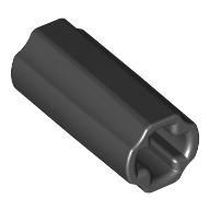 59443 - Technic Axle Connector Smooth [with x Hole + Orientation]